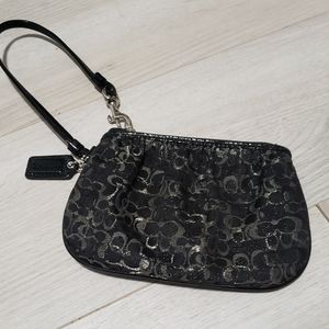 COACH wristlet purse